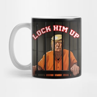 Trump Lock Him Up Mug